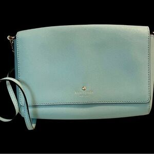 Kate Spade Charlotte Street Alek Light Blue (Aqua) Crossbody Bag